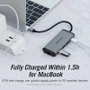 Vention CNDHB Hub USB-C Docking Station 1xHDMI 3xUSB 1xUSB-C PD 1xRJ45 Lector Tarjetas